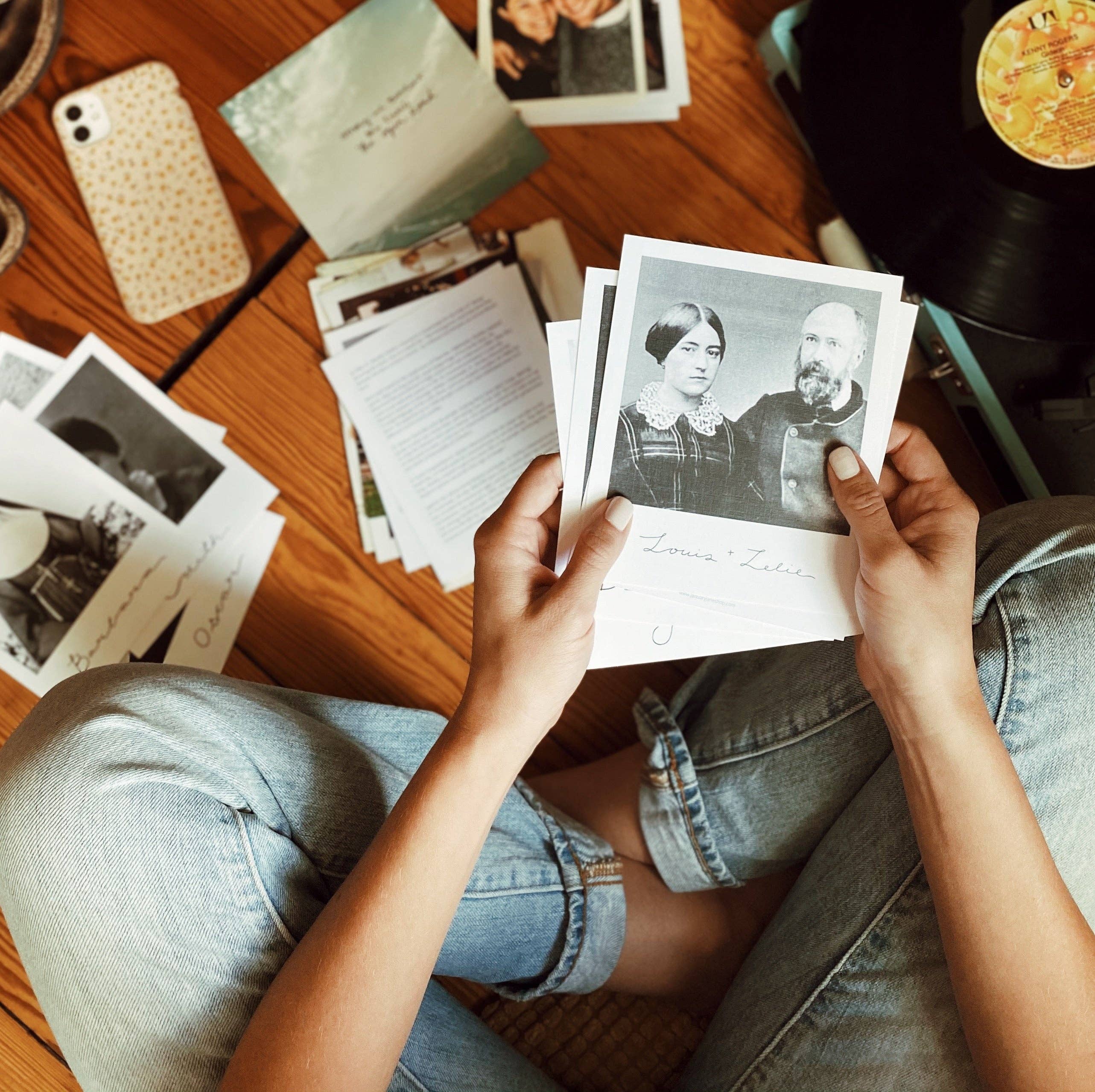 January Jane Shop - Wholesale Religious Card - Heirloom Polaroid Saint Pack10