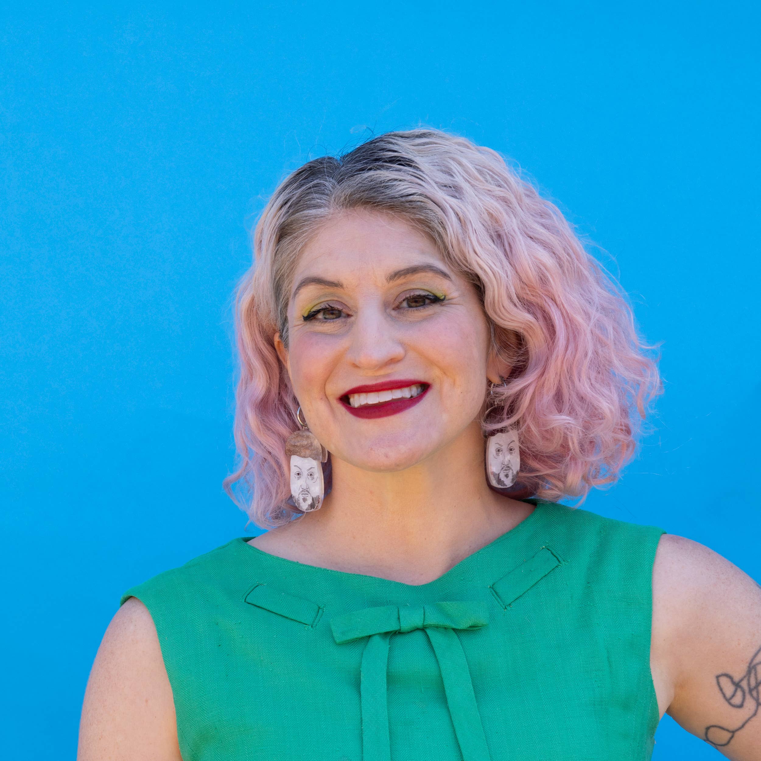 Darling Marcelle - Wholesale Dangle Earrings - Mushroom Face Earrings1