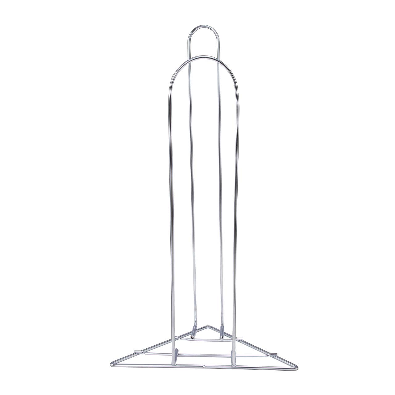 Store Supply Warehouse - Wholesale Clothes Hangers - Chrome Wire Hanger Stacker 3