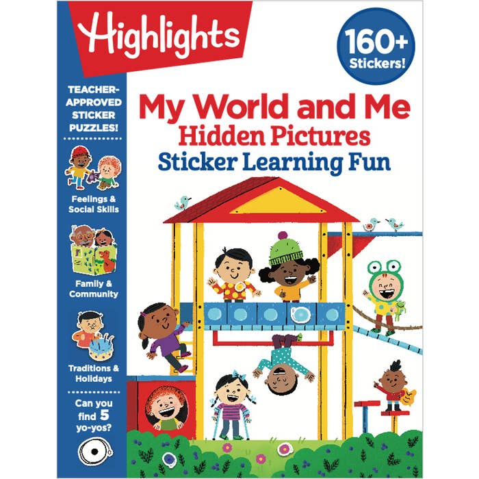 My World and Me Hidden Pictures Sticker Learning Fun for wholesale by Penguin Random House LLC
