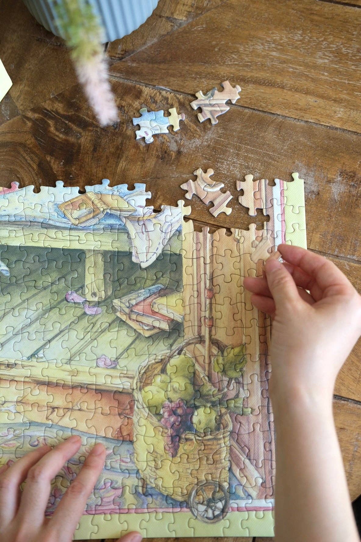 The Puzzle Theory - Wholesale Puzzle - Adult - Kim Jacobs French Doors - 896 Piece Puzzle7