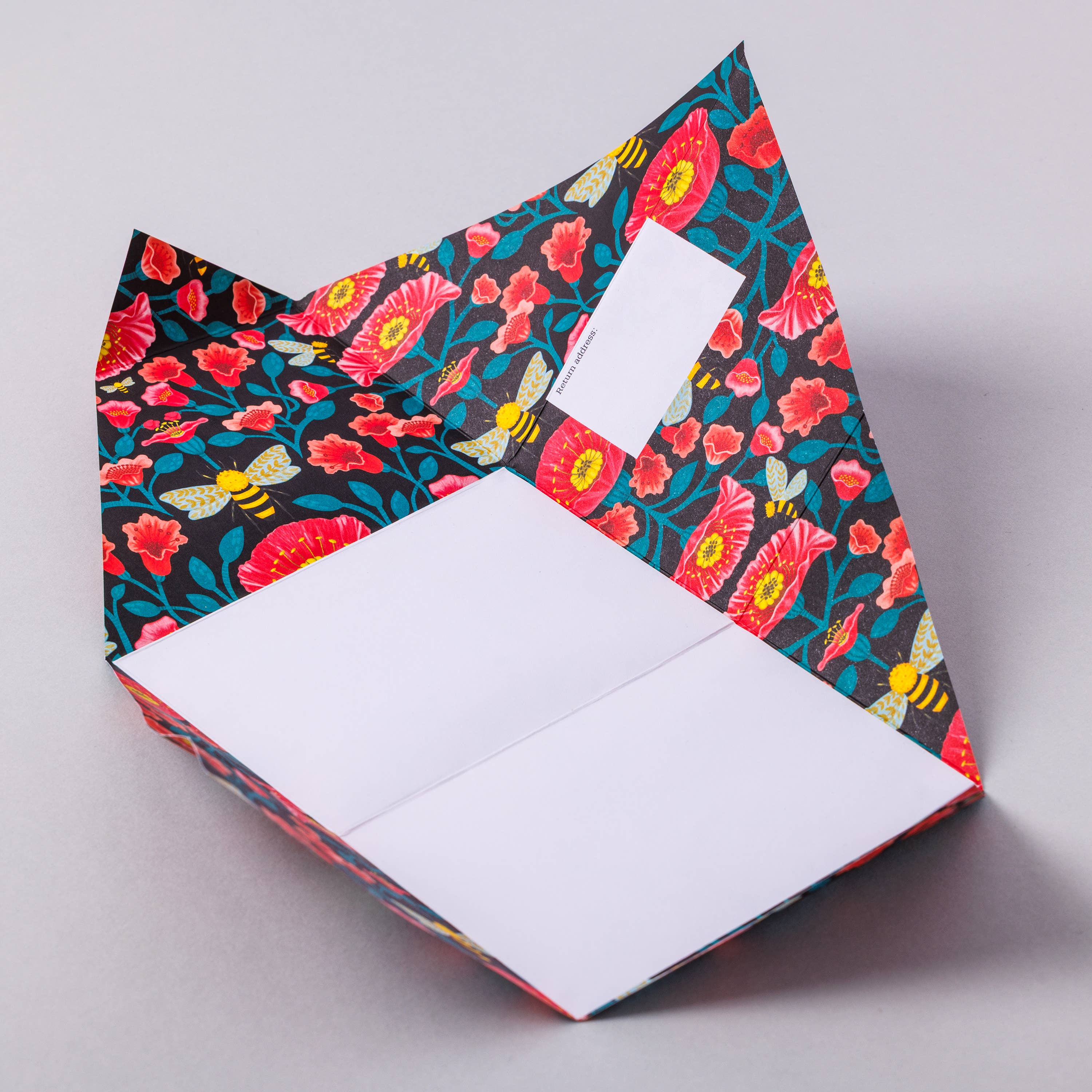 pigeonposted - Venta al por mayor Conjunto de papelería y tarjetas - Cartas Plegables con Tema de Pájaros, Brillantes y Hermosas, Paquete de 62