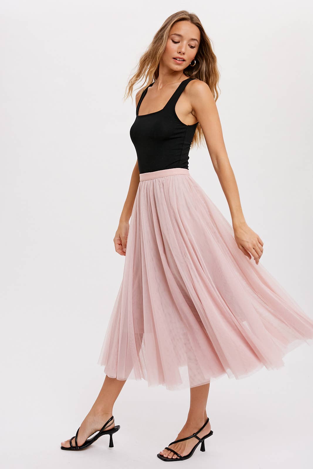 Bluivy - Wholesale Skirt - Women's - TULLE MIDI SKIRT70