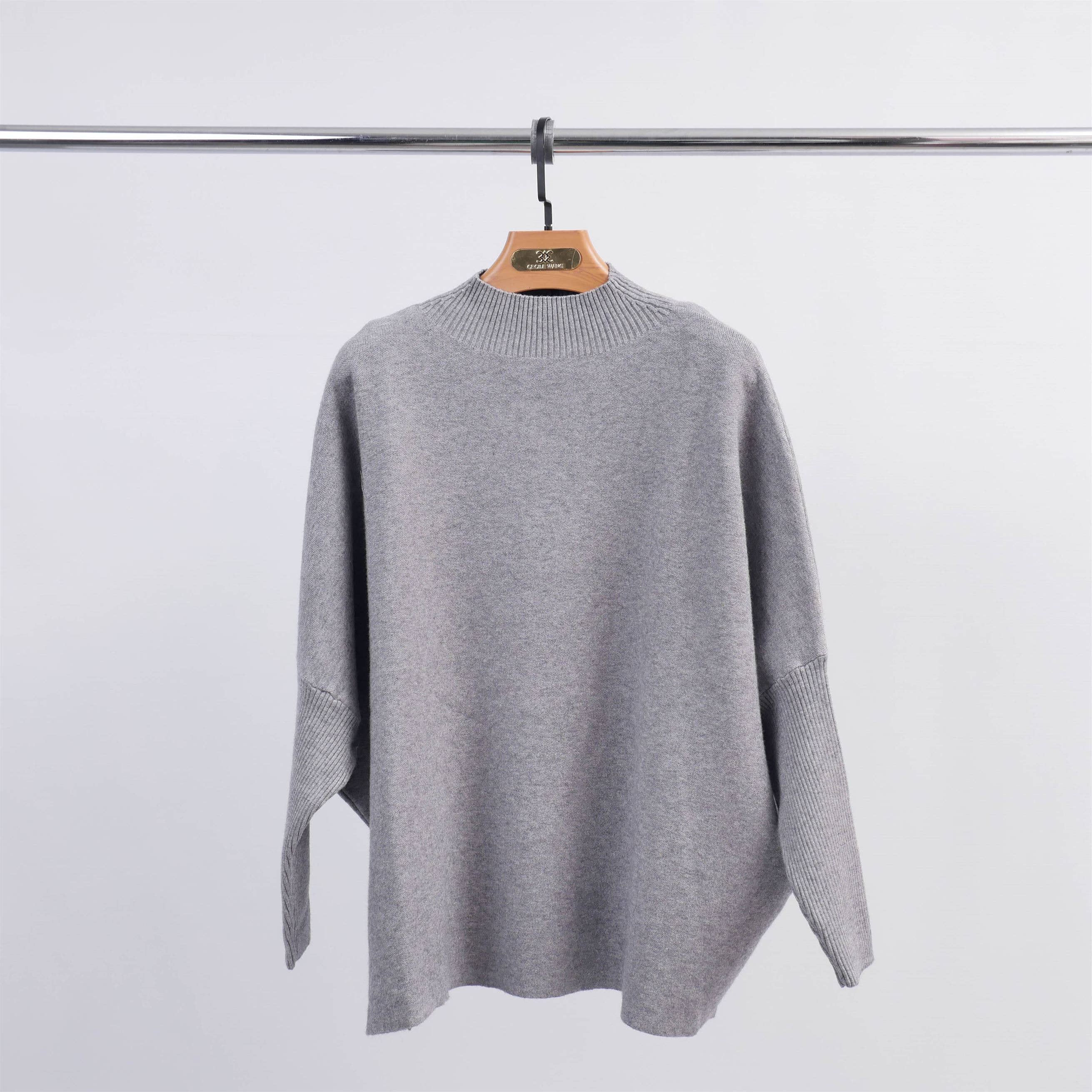 Cecile Wang - Vente Pull en maille – femme - Pull col roulé HY860394