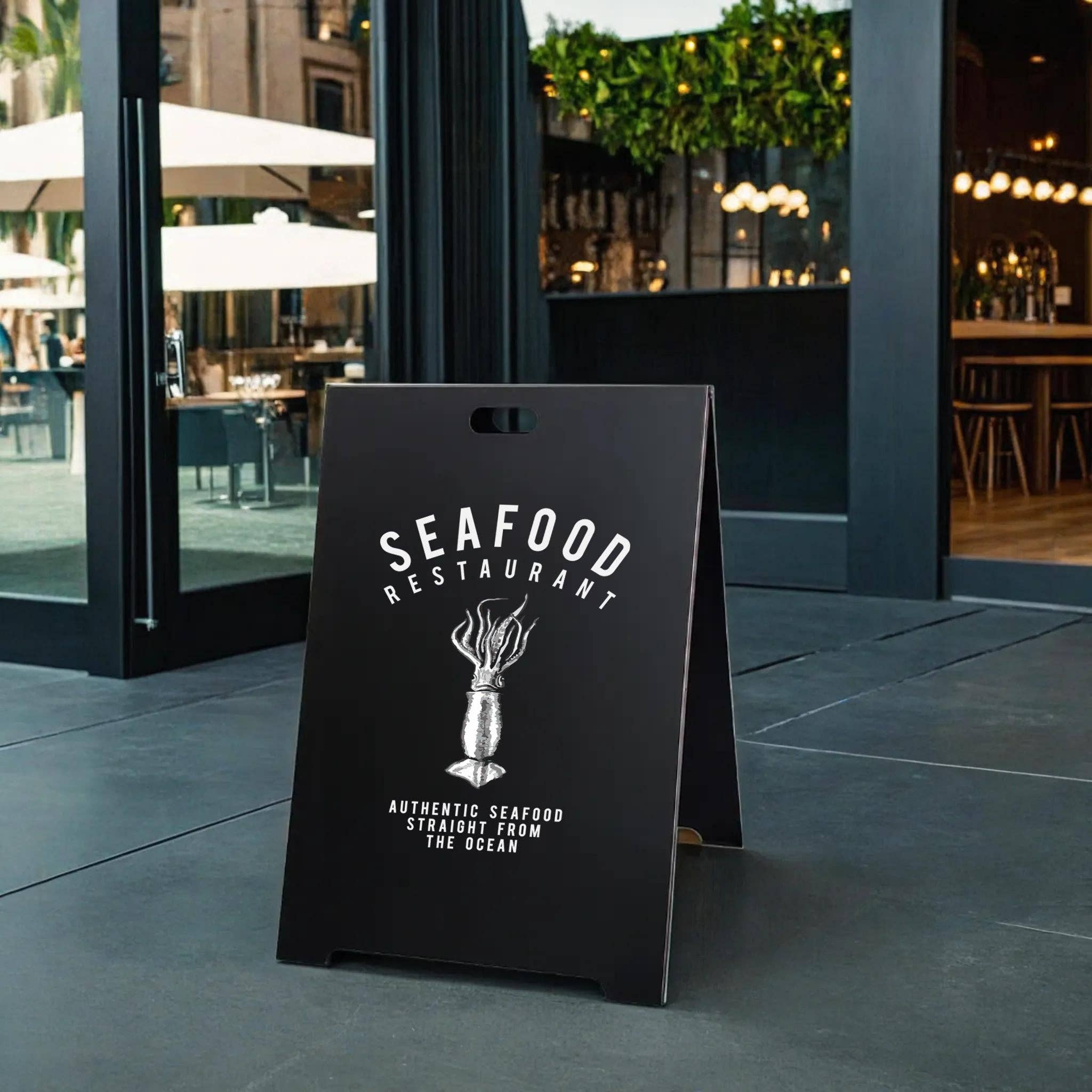 DisplayCanada - Wholesale Outdoor Sign - Magnetic Metal Plated Sandwich Board #MP-BOARD0312