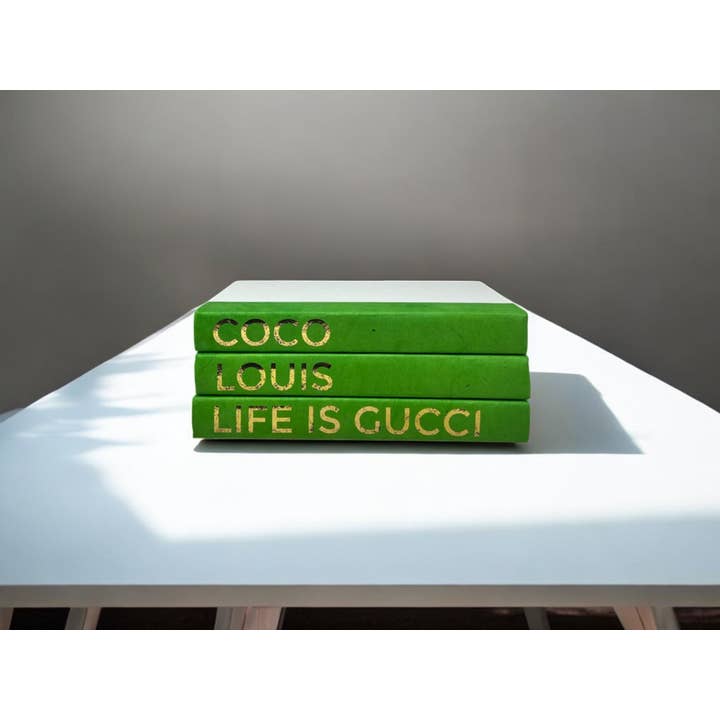 Coco, Louis, Lig 3 Vol. Set on Bright Green/Off-White Covers for wholesale by E. Lawrence, Ltd.