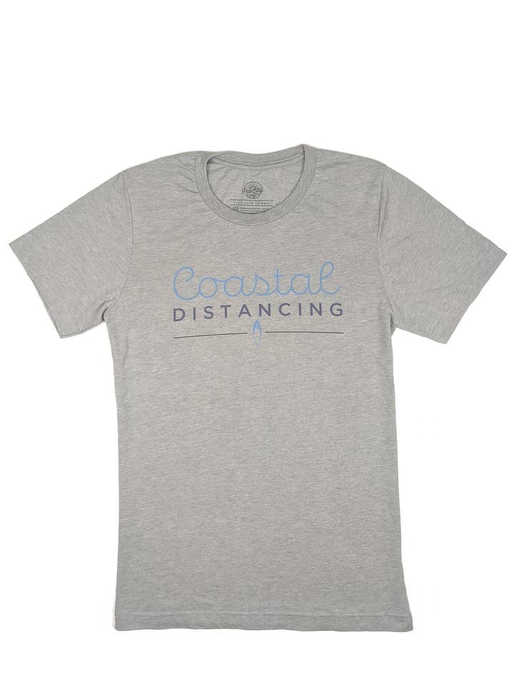 Camiseta Coastal Distancing para hombre para venta al por mayor de Four Boys of Summer LLC