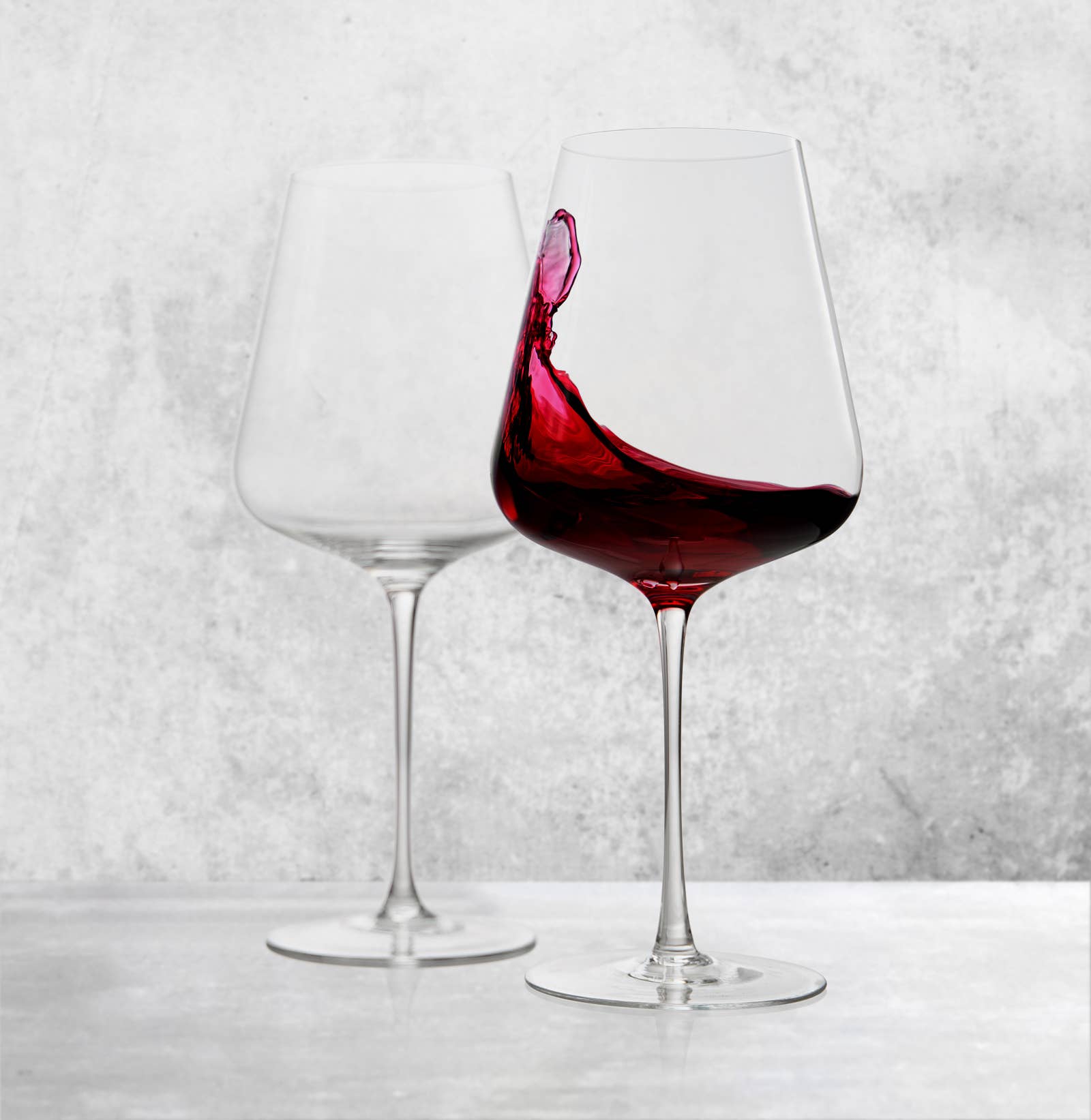 The Wine Savant /  Khen Glassware - Wholesale Wine Glass - Cabernet Sauvignon Crystal Wine Glass | Set of 2 | 25 OZ5