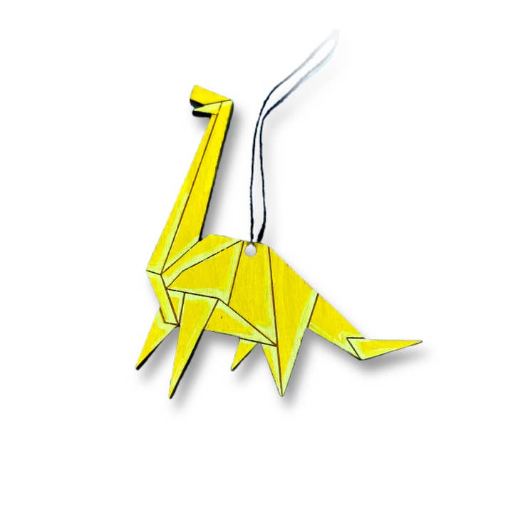 Brontosaurus-Verzierung aus Holz für den Großhandel von Brave Wimp