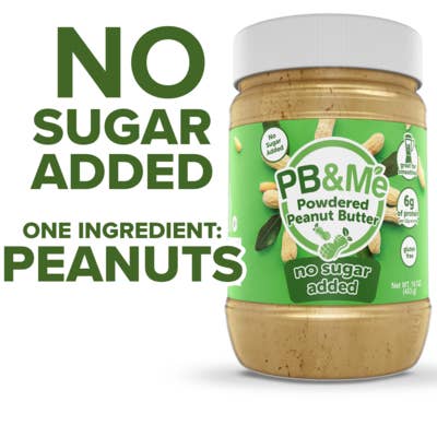 PB&Me - Wholesale Nut Butter - Powdered Peanut Butter, No Sugar Added1