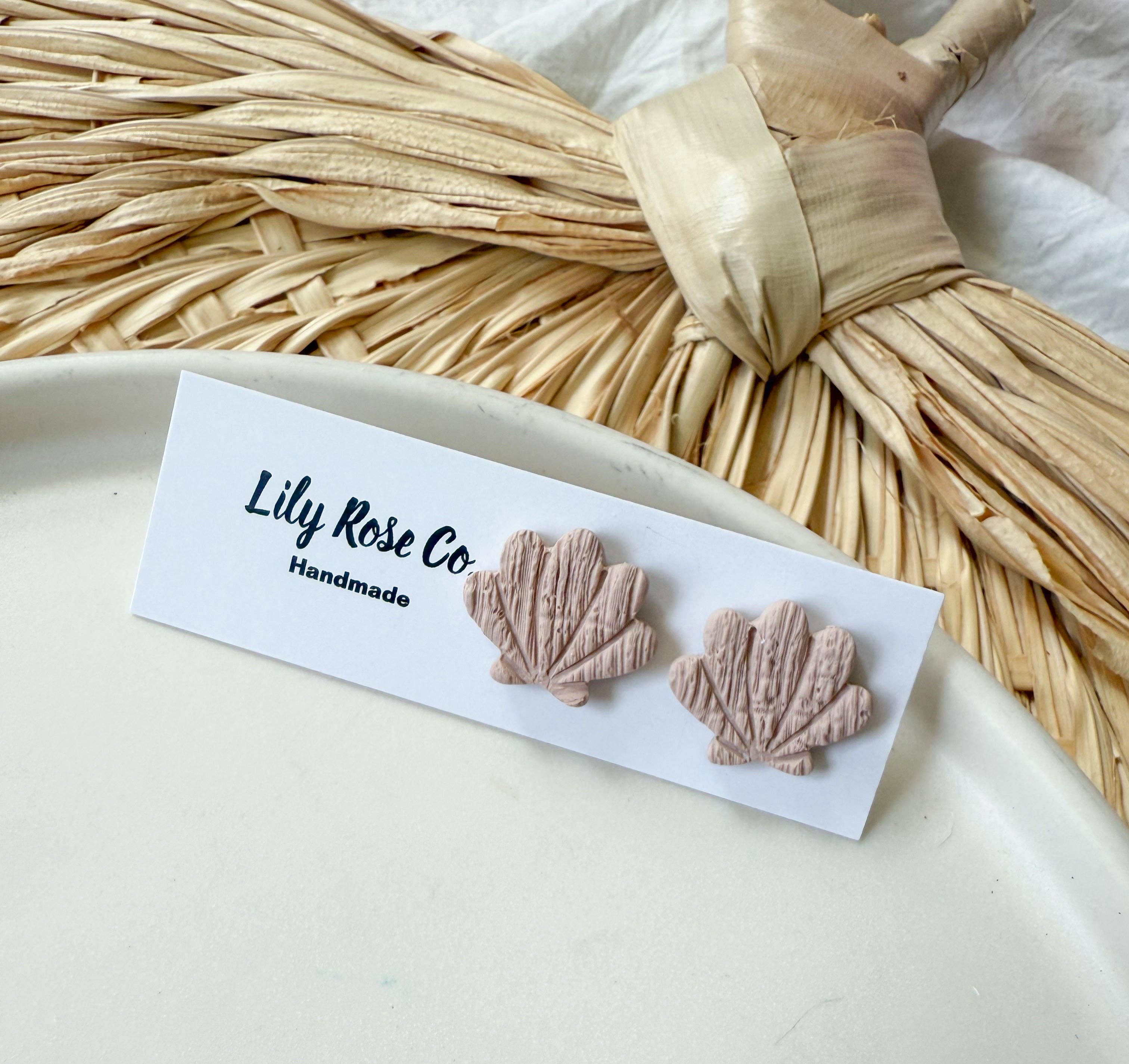 Lily Rose Co. - Wholesale Stud/Post Earrings - Shell Stud Earrings1