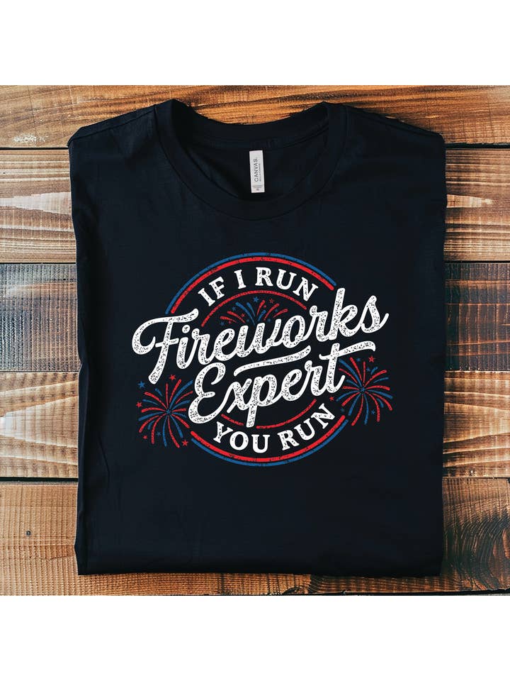 Southern Attitude Designs Inc - Wholesale T-Shirt (Graphic) - Unisex - Fireworks Expert Graphic Tee
