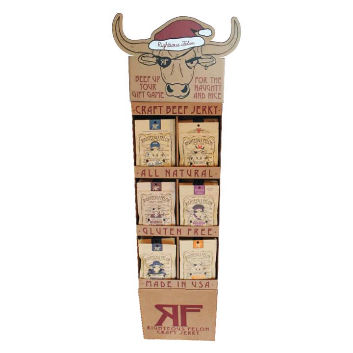 Righteous Felon Craft Jerky - Wholesale Jerky - Variety Shipper7