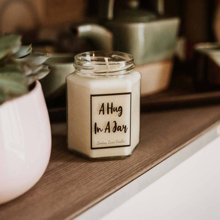 Lindsay Lucas Candles – wholesale Jar/filled candle – Merry Christmas Lovely Friend Scented Candle4