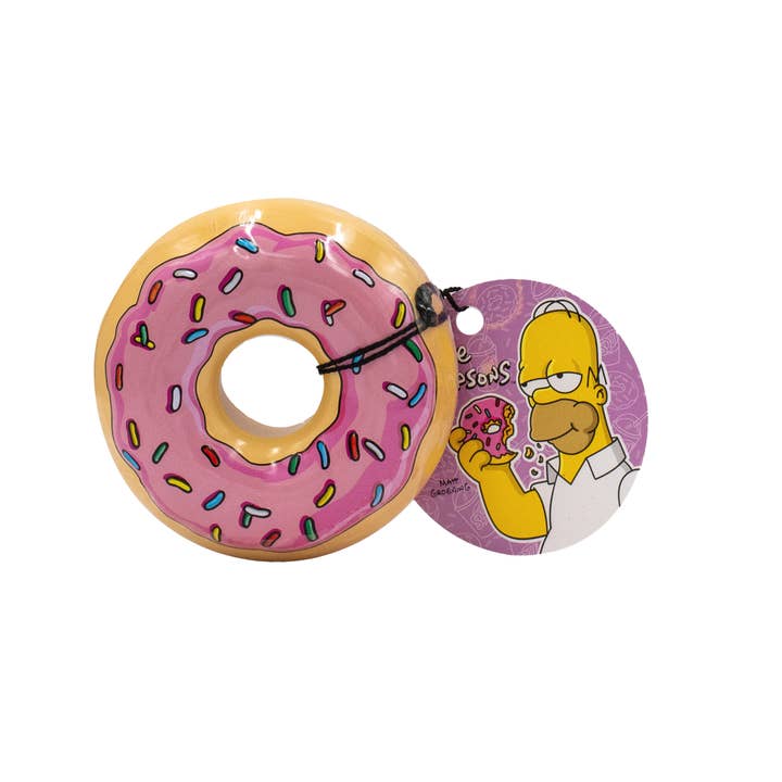 Grandpa Joe's Candy Shop - Wholesale Hard Candy - The Simpsons Donut Sweets, Strawberry Donut Candy Tin 12ct