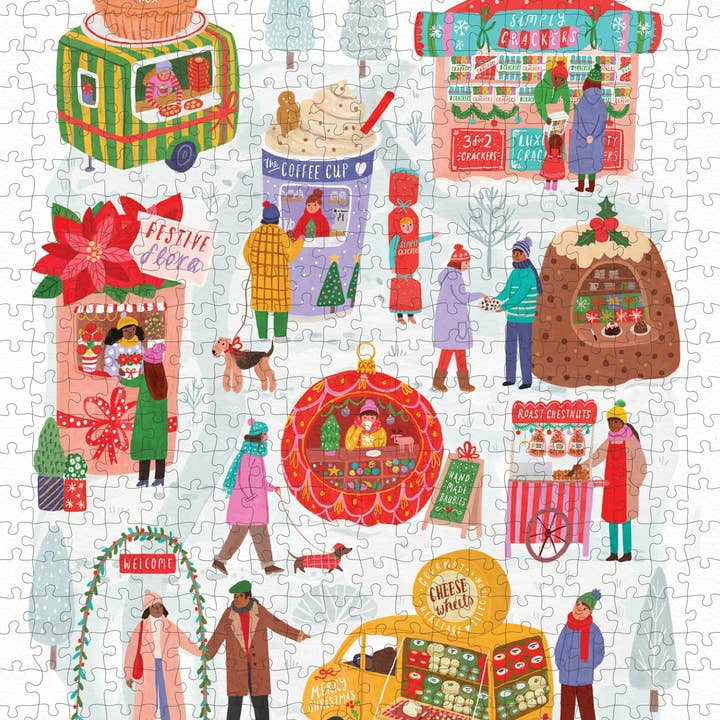 My Mind’s Eye – Engroshandel Puslespil - Voksen – CHR1223 - Julemarkedspuslespil 500 brikker1