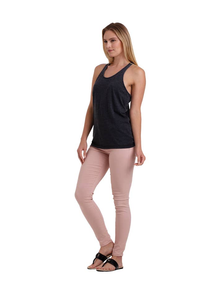 U.S. Apparel - Wholesale Tank top – Women′s - Ladies Knotted Back Racer Tank12