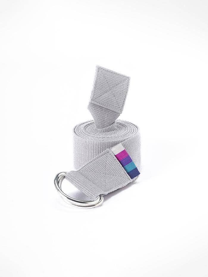 Yogamatters - Vente Sangle et élastique de yoga - Ceinture de yoga à anneau en D en coton biologique Yogamatters5
