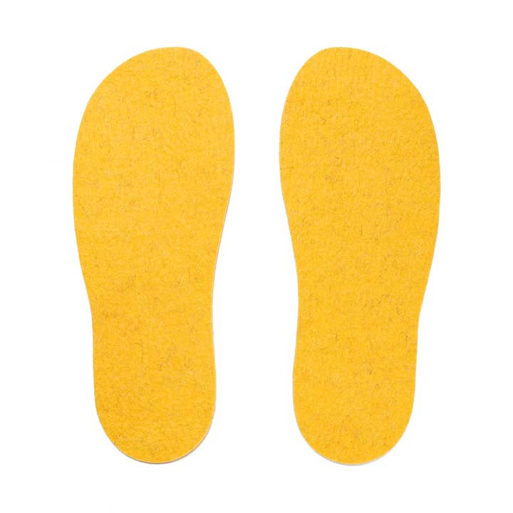 Filtede Uldsåler - Lys for engroshandel hos Kyrgies