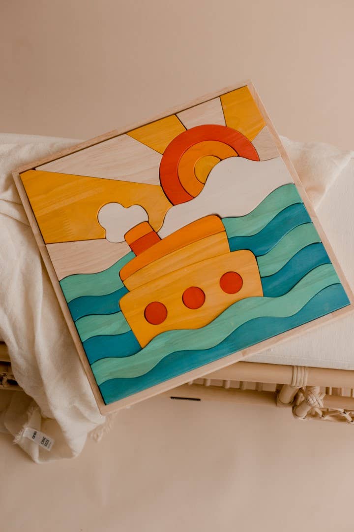 Q Toys – Großhandel Puzzle – Kinder – Puzzle- und Spielset mit Ozeanszene1