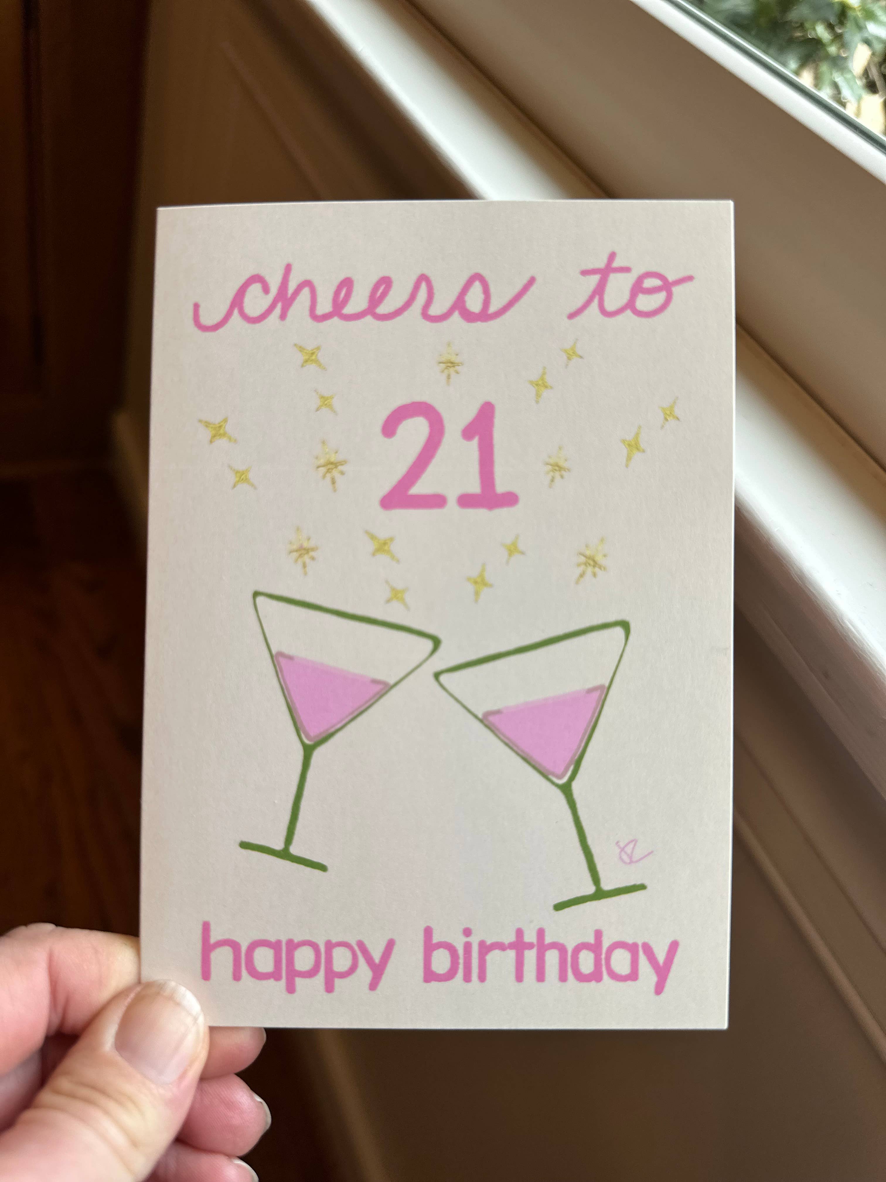 Citrus Daisy – Engroshandel Fødselsdagskort – 21 Skål Fødselsdag2