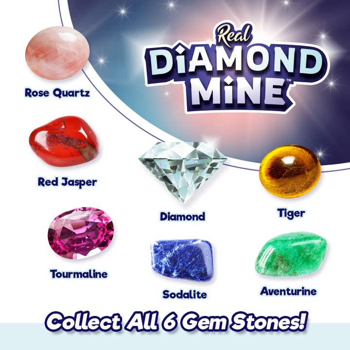 ET Products - Wholesale Retailer Display - Kids & Baby - Diamond Mine Mystery Digging Toy 12-Unit Display1