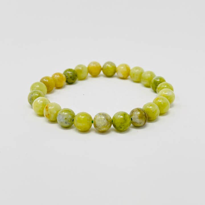 Chinese jade armband voor wholesale door RAW SPIRIT NYC