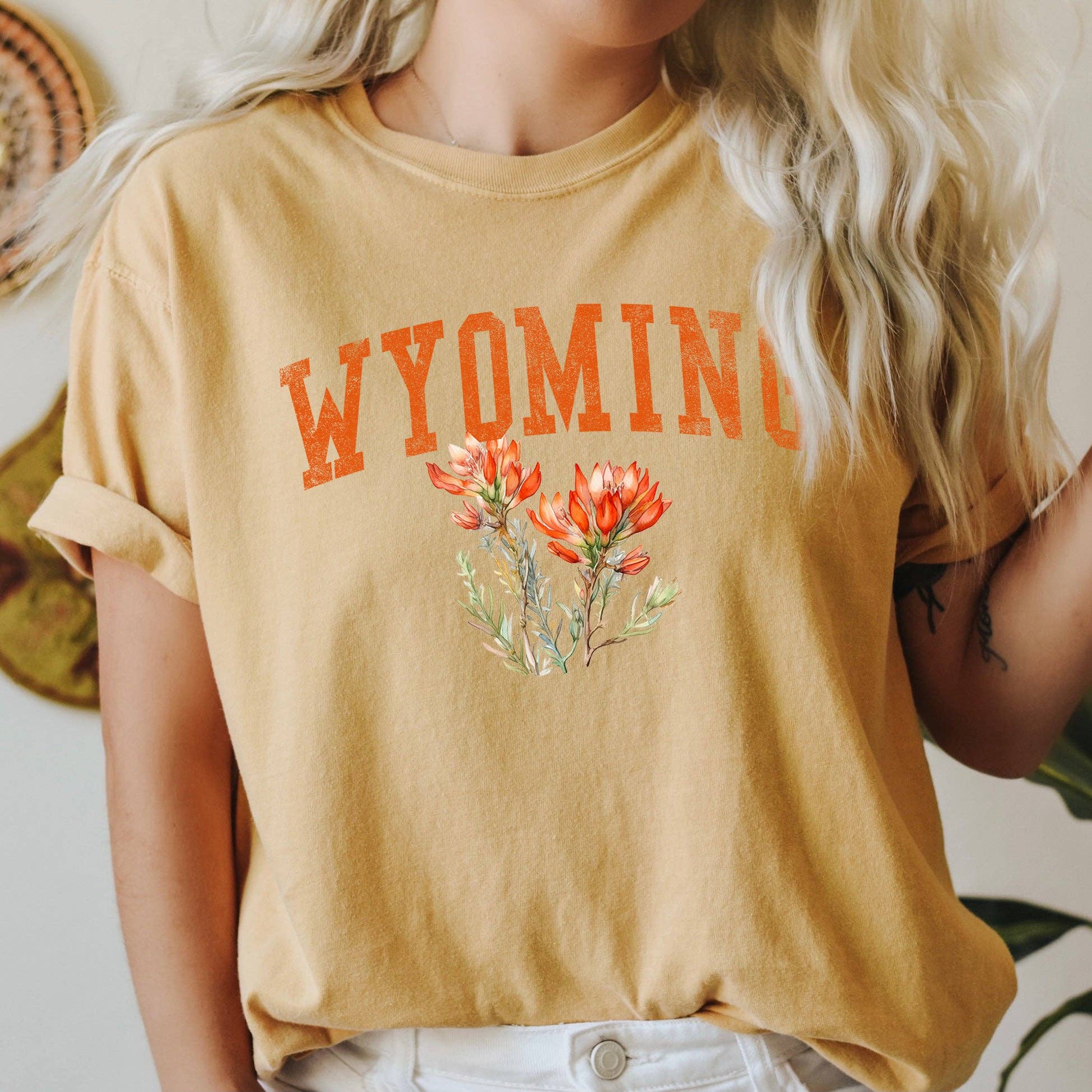 Refinery Number One LLC - Wholesale T-Shirt (Graphic) - Women's - Wyoming State Flower T-shirt4
