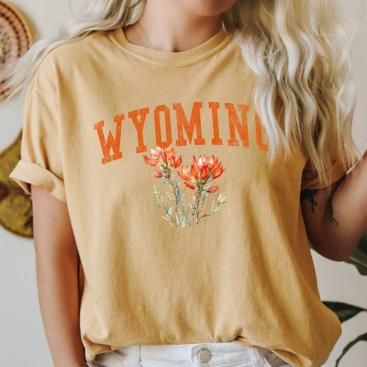 Refinery Number One LLC - Wholesale T-Shirt (Graphic) - Women's - Wyoming State Flower T-shirt4