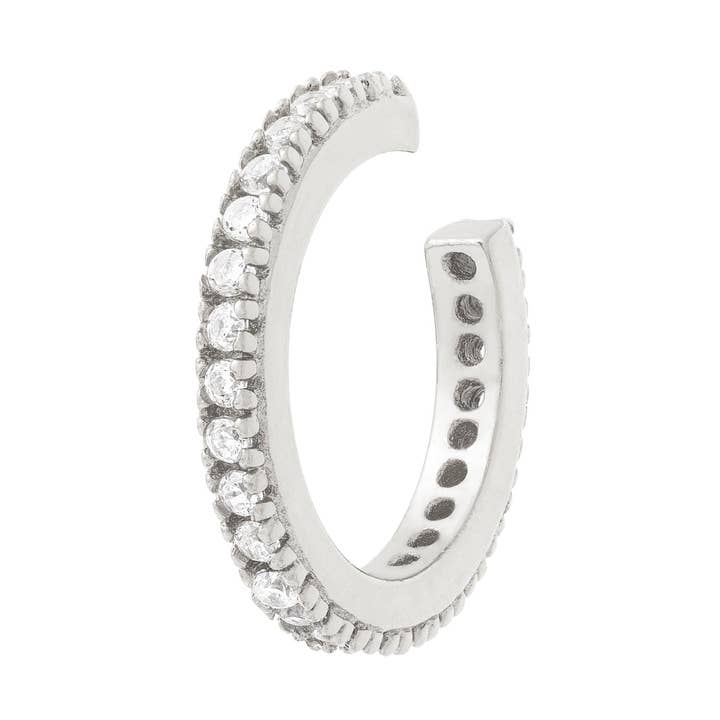 Boucle d'oreille Sparkle Silver pour la vente par Cartilage Cartel Ltd