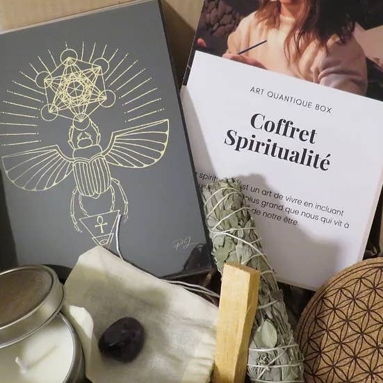 Coffret : Art Quantique Box pour la vente par Vise et Evolue