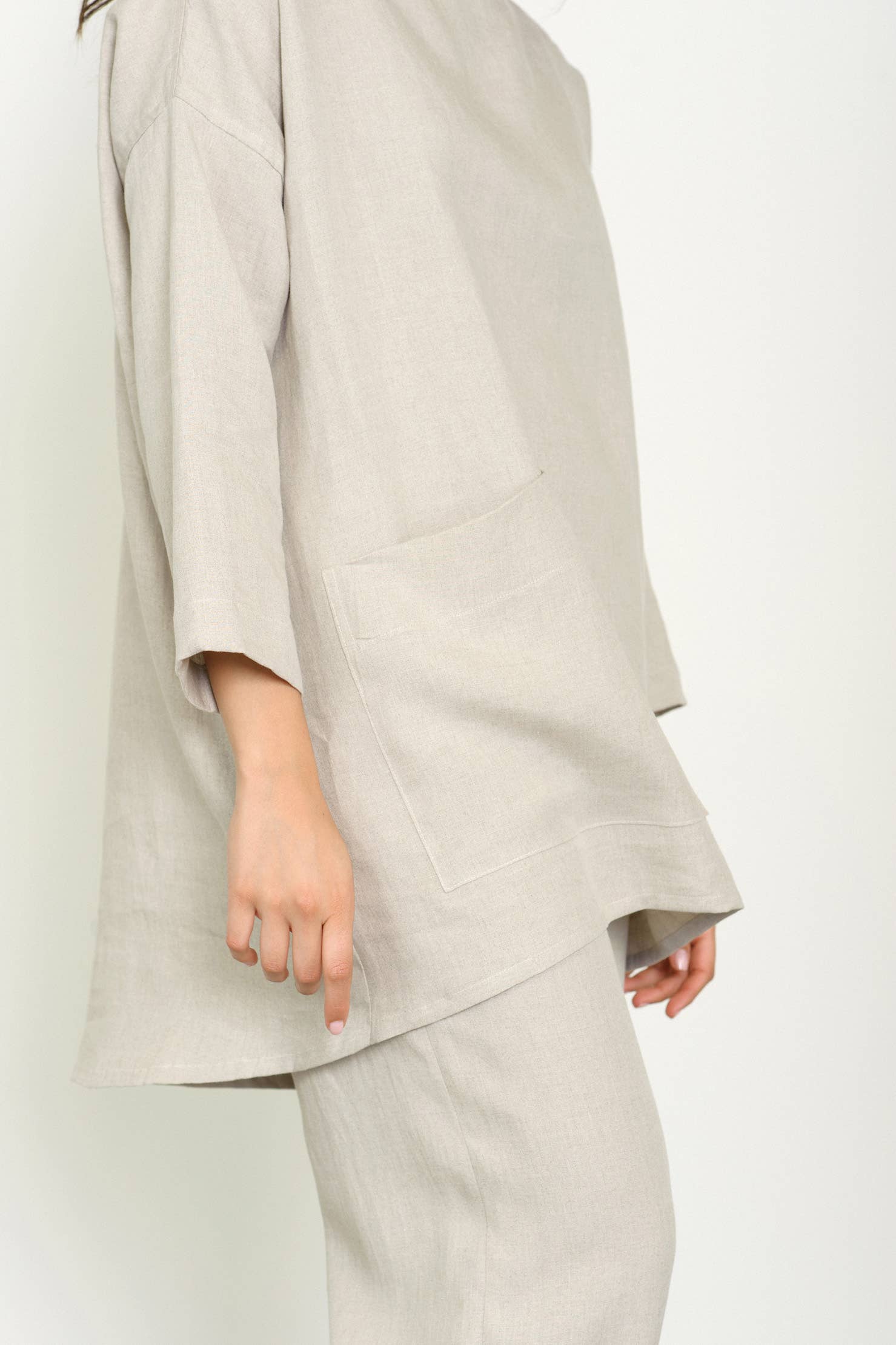 Alloa Casale - Wholesale Tunic - Women's - Long Sleeve Utility Tunic3