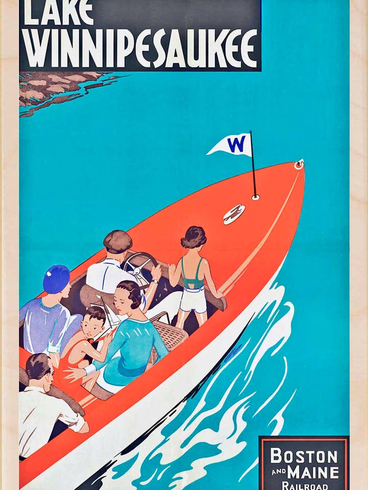 New Hampshire - Eco-friendly cards & magnets for wholesale by THE WOODEN POSTCARD COMPANY