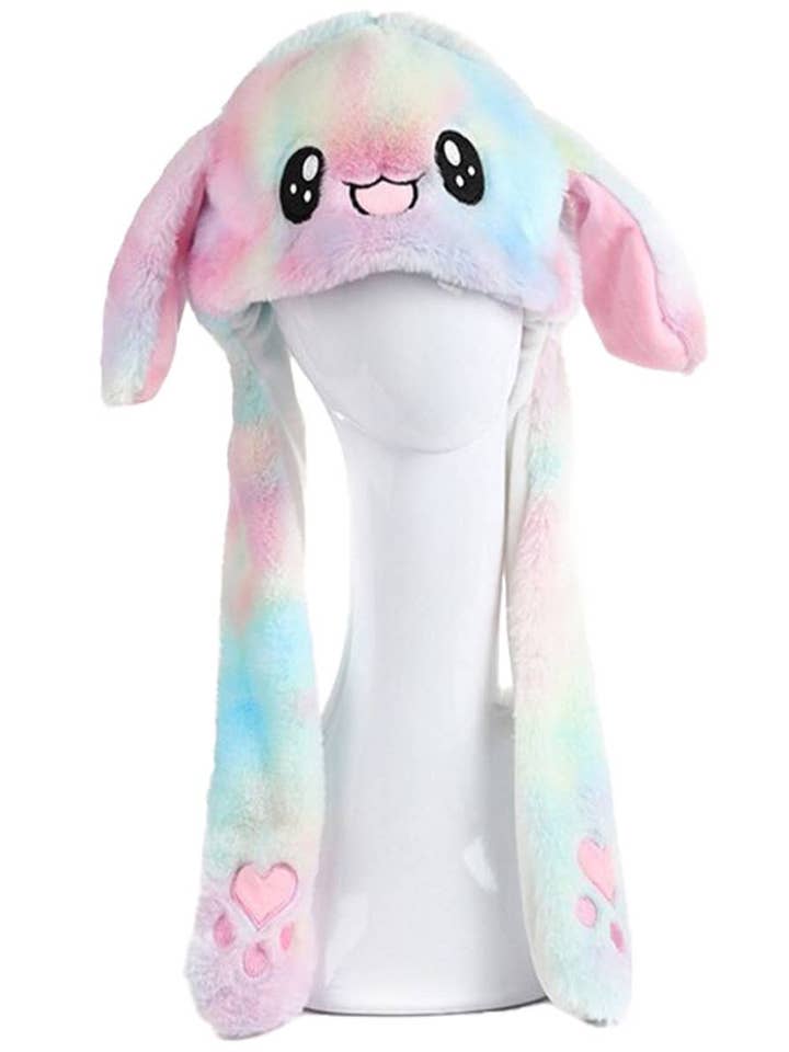 ASSORTED Puppy Dog Led Light-up Ear Moving Fluffy Hat for wholesale on Faire4