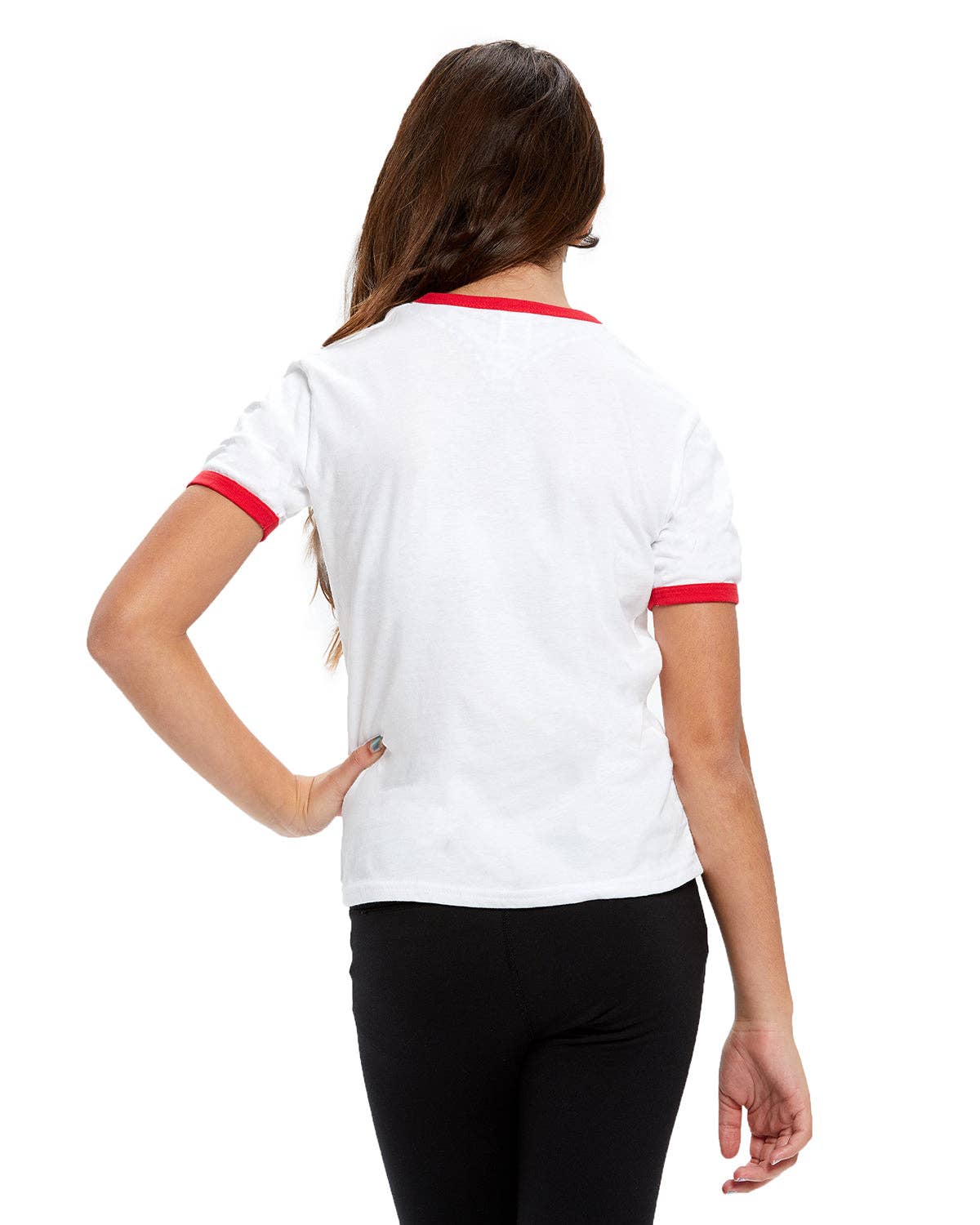 US Blanks - Wholesale T-Shirt - Kids - Kid's Classic Ringer Tee3