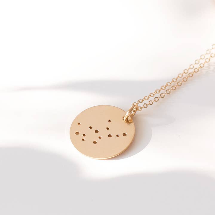 Virgo Constellation Necklace for wholesale by AHNE