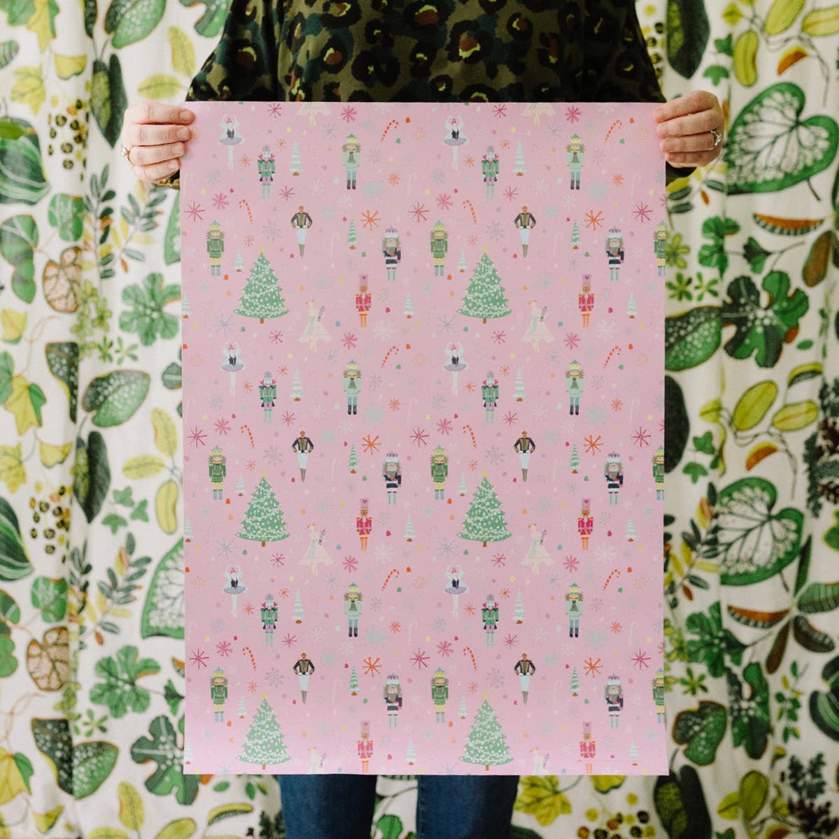 REVEL & Co. – wholesale Flat wrap – Nutcracker Wrapping Paper Sheet4