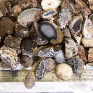 Cold River Mining - Wholesale Spiritual Stone/Crystal - MINI NATURAL GEODES 5LBS6