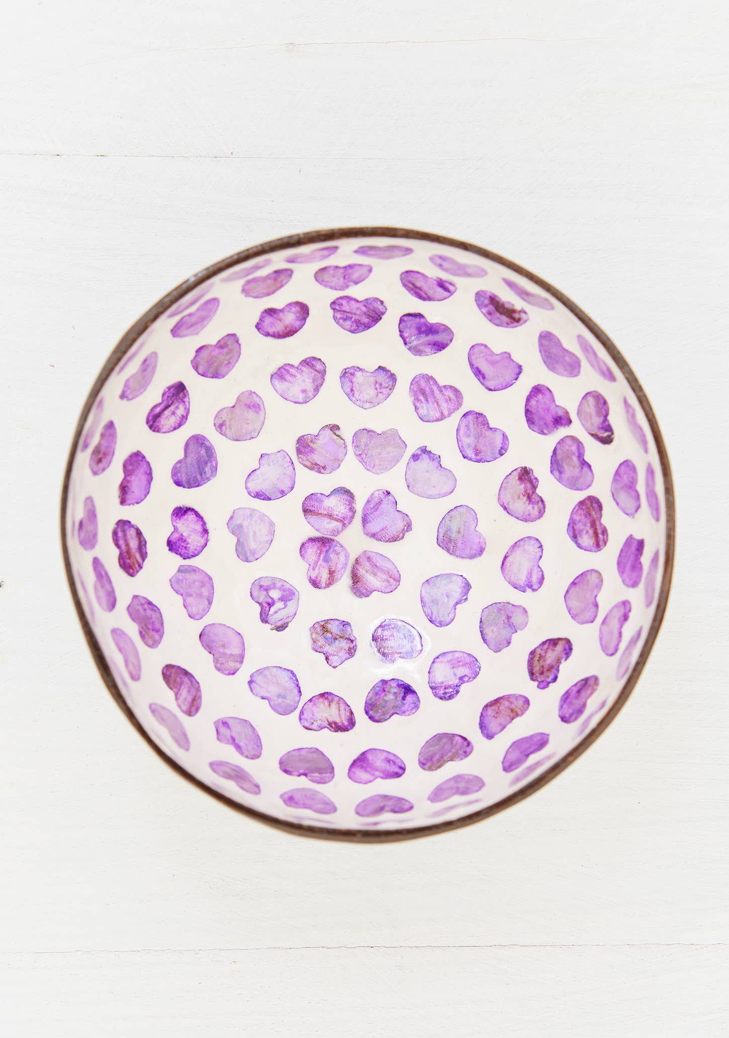 Namaste - Wholesale Bowl - Coconut Bowl, Shell Hearts3