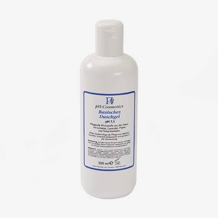 Alkalische douchegel pH 7,5 voor wholesale door pH-Cosmetics