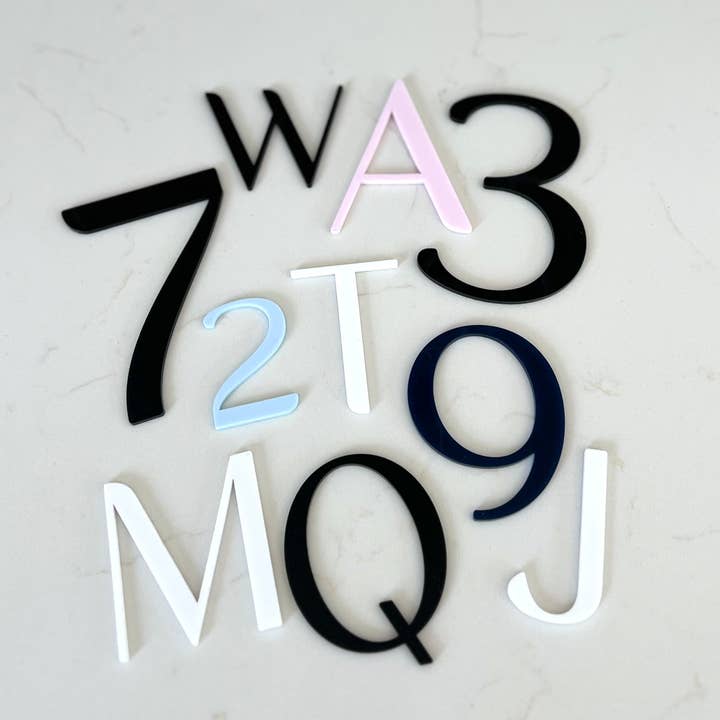 Palmy Pineapple - Wholesale Craft Supplies - Custom Acrylic Letters Numbers and Words For Signs9