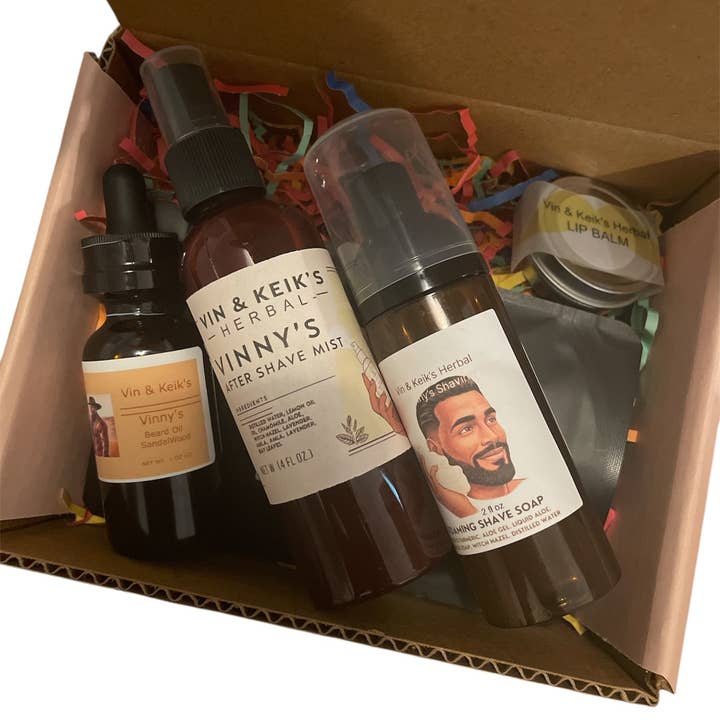 Paquete de cuidado masculino para venta al por mayor de Vin & Keik’s Herbal Tea, LLC