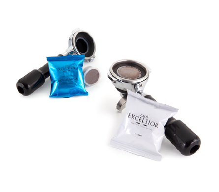 Caffè Excelsior - Wholesale Instant Coffee/Espresso - 100 Coffee Capsules Decaffeinated | Lavazza Point compatible1