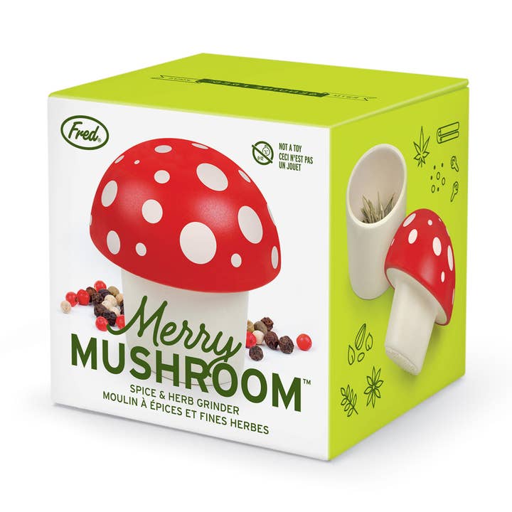 Merry Mushroom - Herb & Spice Grinder for wholesale by Fred