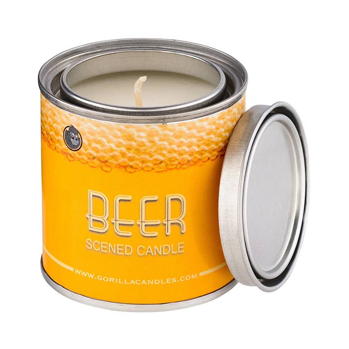 Gorilla Candles - Wholesale Jar/Filled Candle - Beer Scented Candle2