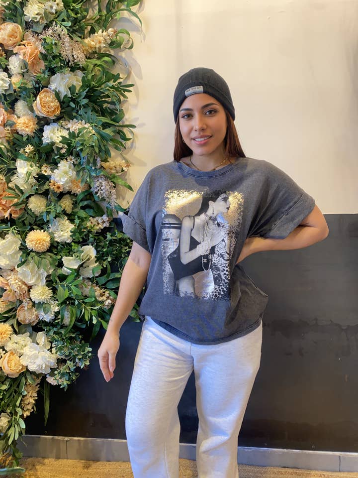 OTK16503 CAMISETA WOMAN VINTAGE para venta al por mayor de MAGNVS