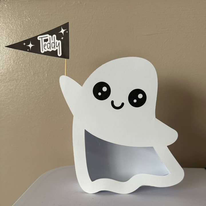 Halloween ghost treat boxes, boo box, sweet box for wholesale by Bloonificent