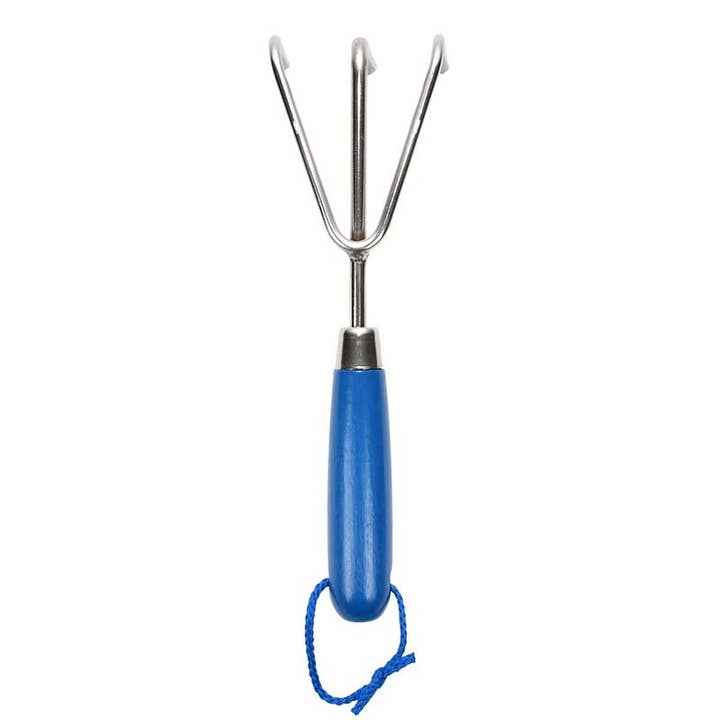 Esschert Design USA - Wholesale Garden Tool - Shades of Blue Hand Rake, 3 Asst. Colors3