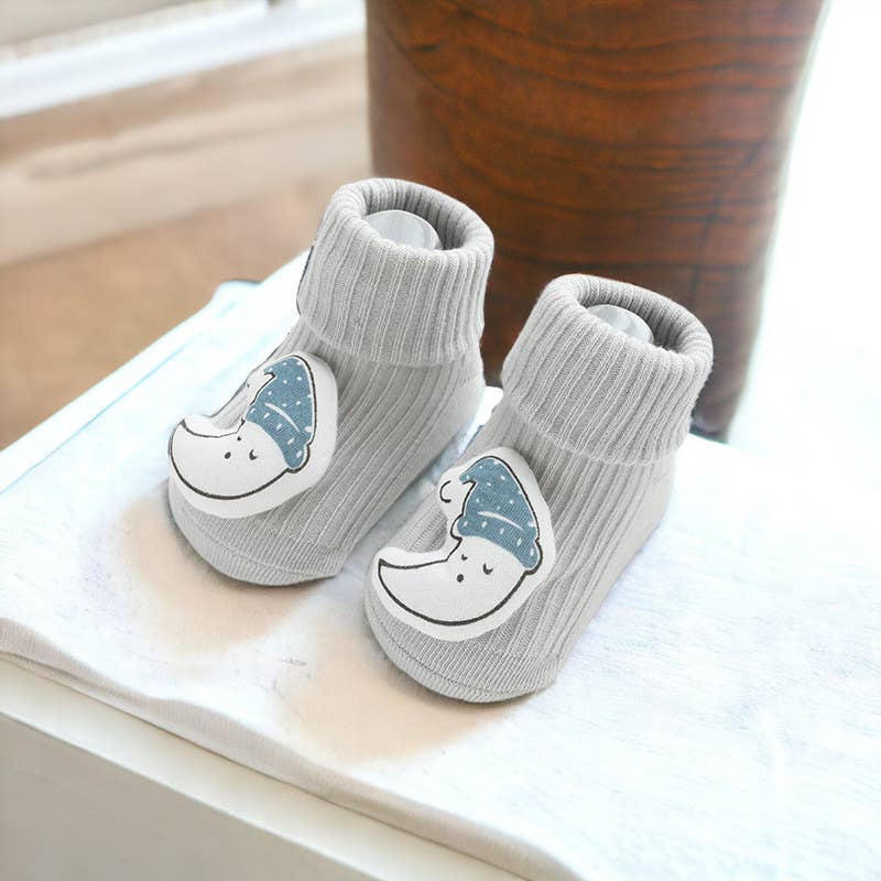 Annie & Charles - Vendita all'ingrosso Calzini - Neonati - Calzini per neonati Annie & Charles® in cotone con applicazioni 3D1