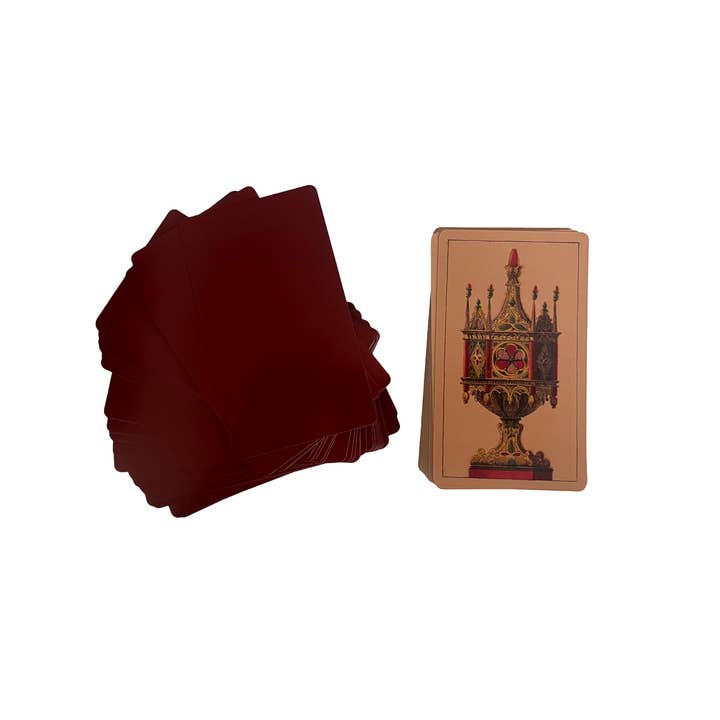 Vieux Monde - Vente Cartes de tarot - Tarot Della Rocca avec guide | Tarot milanais | Fabriqué aux USA2